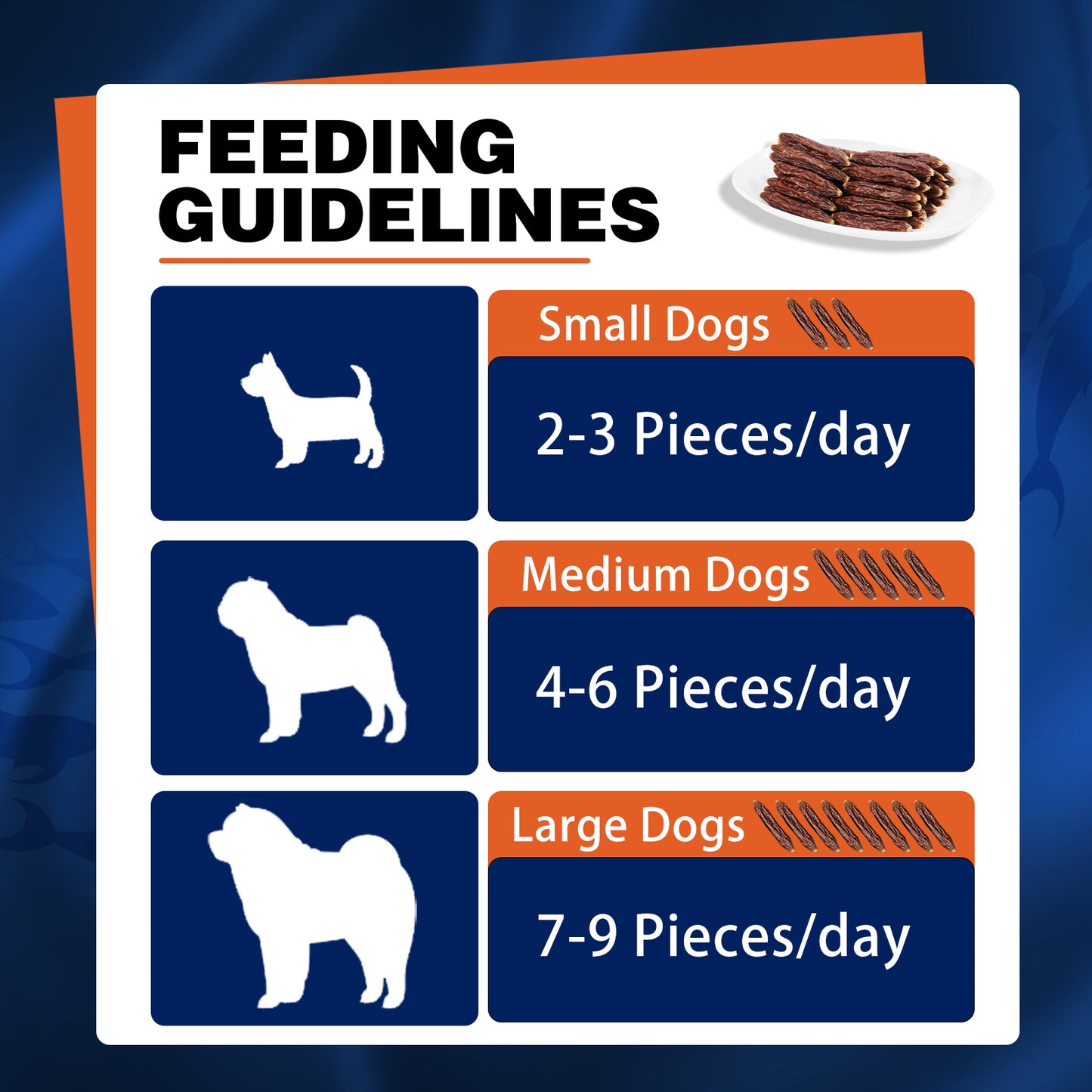 HUWZZE Salmon Sausage for Dogs & Cats, Human Grade Dog Treats Snacks 14.1 oz